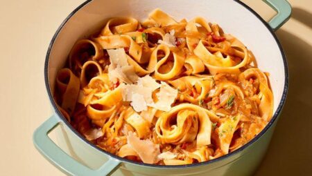 Pappardelle with Jammy Onion Ragu